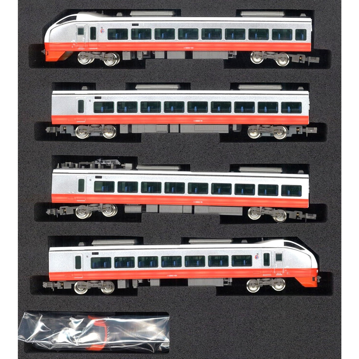 【新品】【お取り寄せ】[RWM] 30534 E653系(フレッシュひたち・オレンジ) 4両編成セット(動力付き) Nゲージ 鉄道模型 GREENMAX(グリーンマックス)(20160430)
