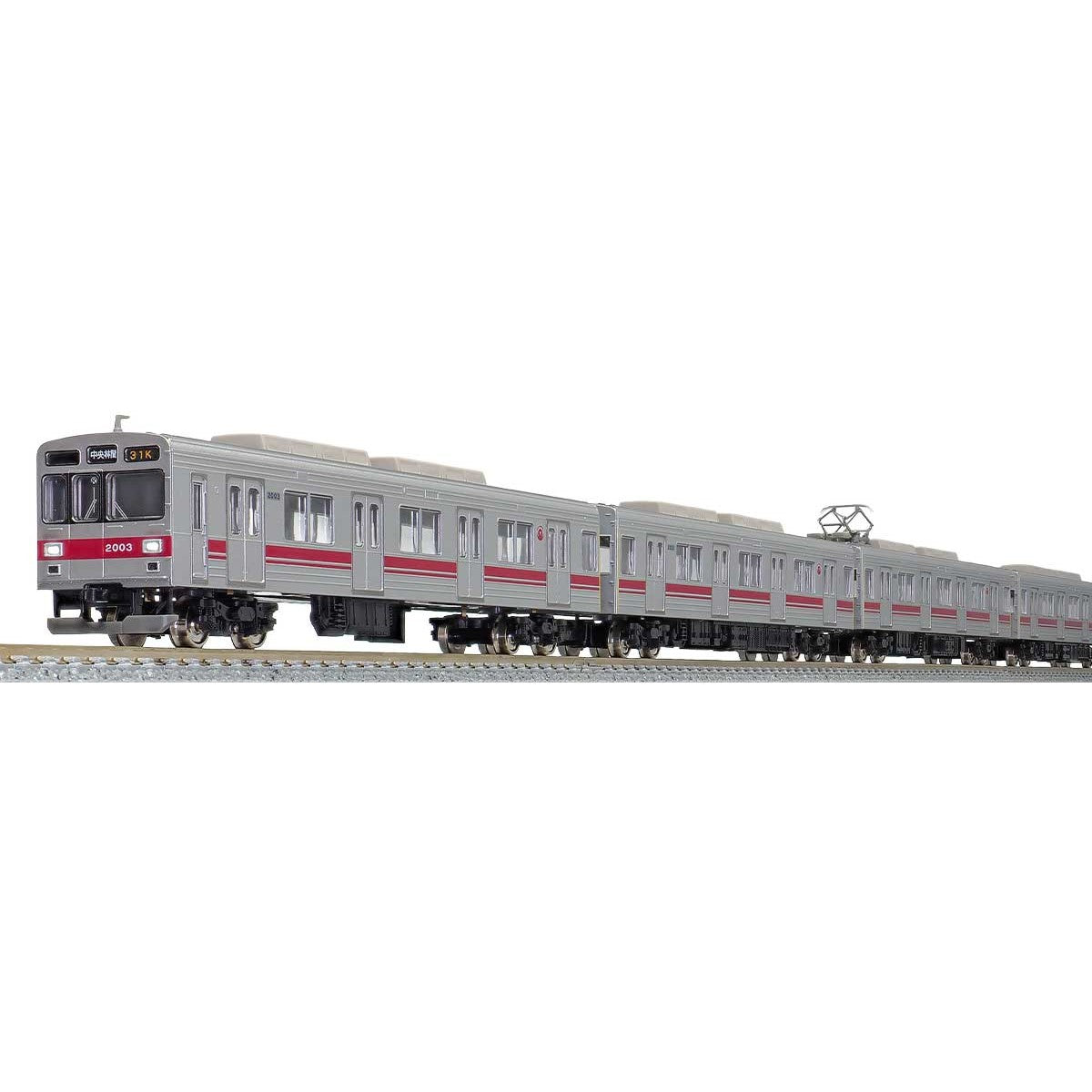 【新品】【お取り寄せ】[RWM] (再販)30738 東急2000系(田園都市線・2003編成・白ライト) 基本6両編成セット(動力付き) Nゲージ 鉄道模型 GREENMAX(グリーンマックス)(20201113)