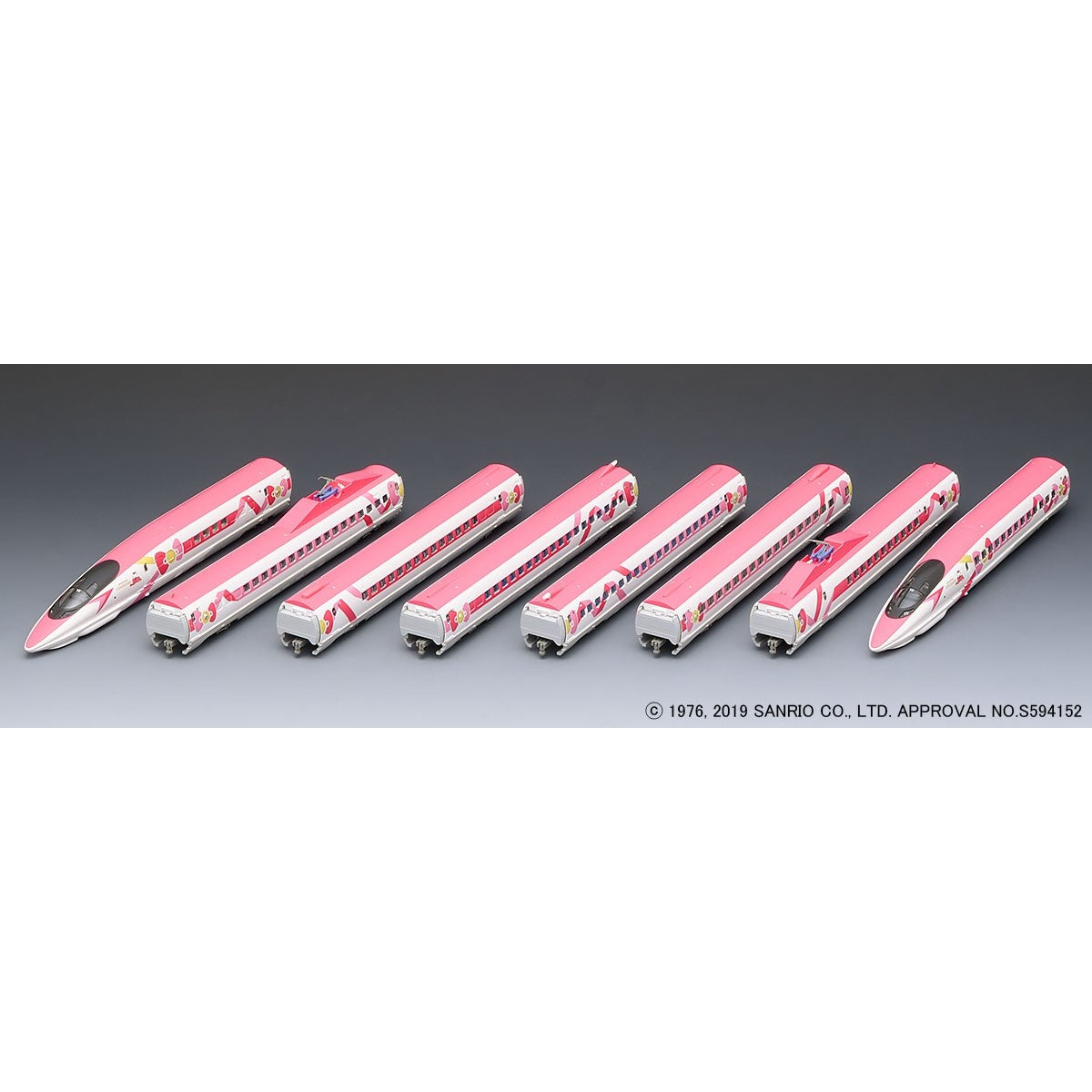 【中古即納】[RWM] 98662 JR 500-7000系山陽新幹線(ハローキティ新幹線)セット(8両)(動力付き) Nゲージ 鉄道模型 TOMIX(トミックス)(2026年11月)