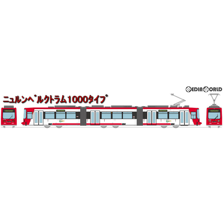 【新品】【お取り寄せ】[RWM] 291572 鉄道コレクション(鉄コレ) ニュルンベルクトラム1000タイプ Nゲージ 鉄道模型 TOMYTEC(トミーテック)(20181028)