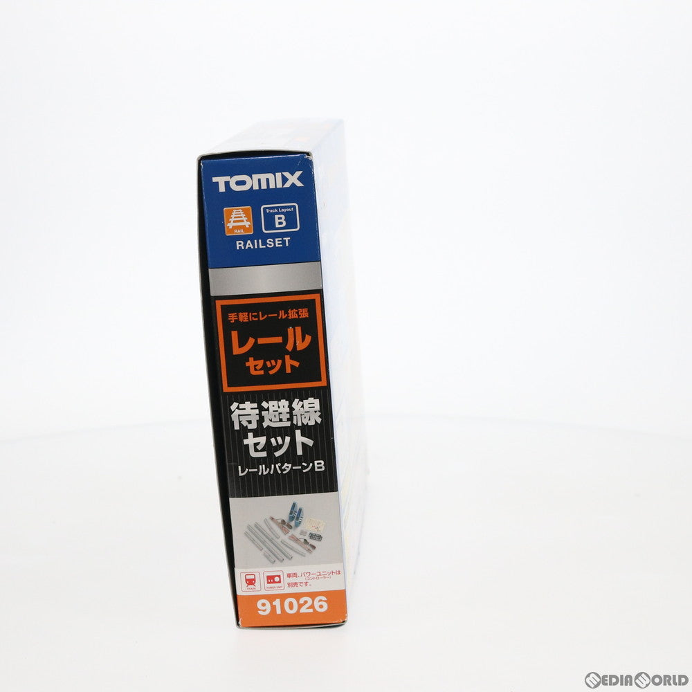 【新品】【お取り寄せ】[RWM] 91026 レールセット待避線セット(レールパターンB) Nゲージ 鉄道模型 TOMIX(トミックス)(20161201)