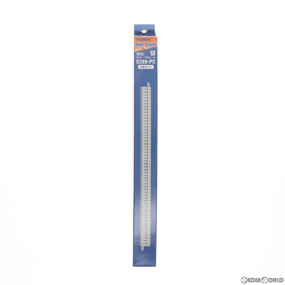 【新品】【お取り寄せ】[RWM] 1012 Fine Track(ファイントラック) ストレートPCレールS280-PC(F)(4本セット) Nゲージ 鉄道模型 TOMIX(トミックス)(20140426)