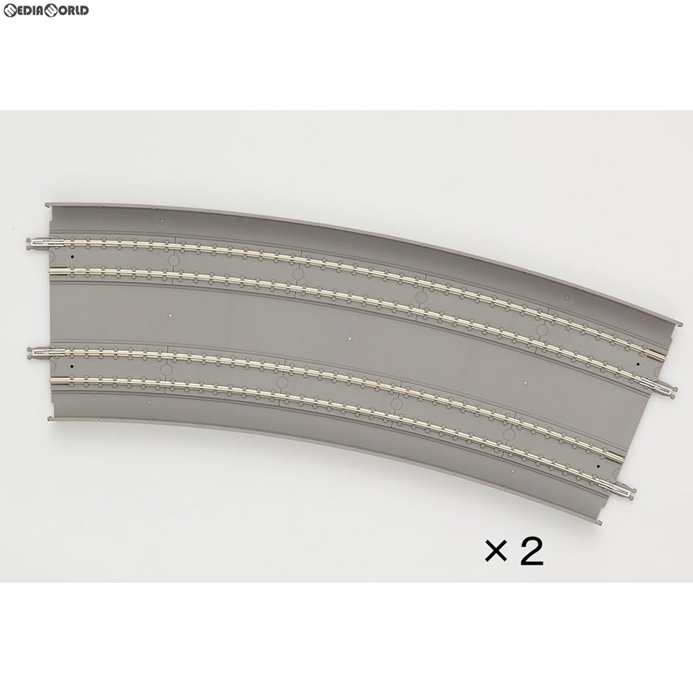 【新品即納】[RWM] 1169 Fine Track(ファイントラック) 複線スラブカーブレールDC539・502-22.5-SL(F)(2本セット) Nゲージ 鉄道模型 TOMIX(トミックス)(20060228)
