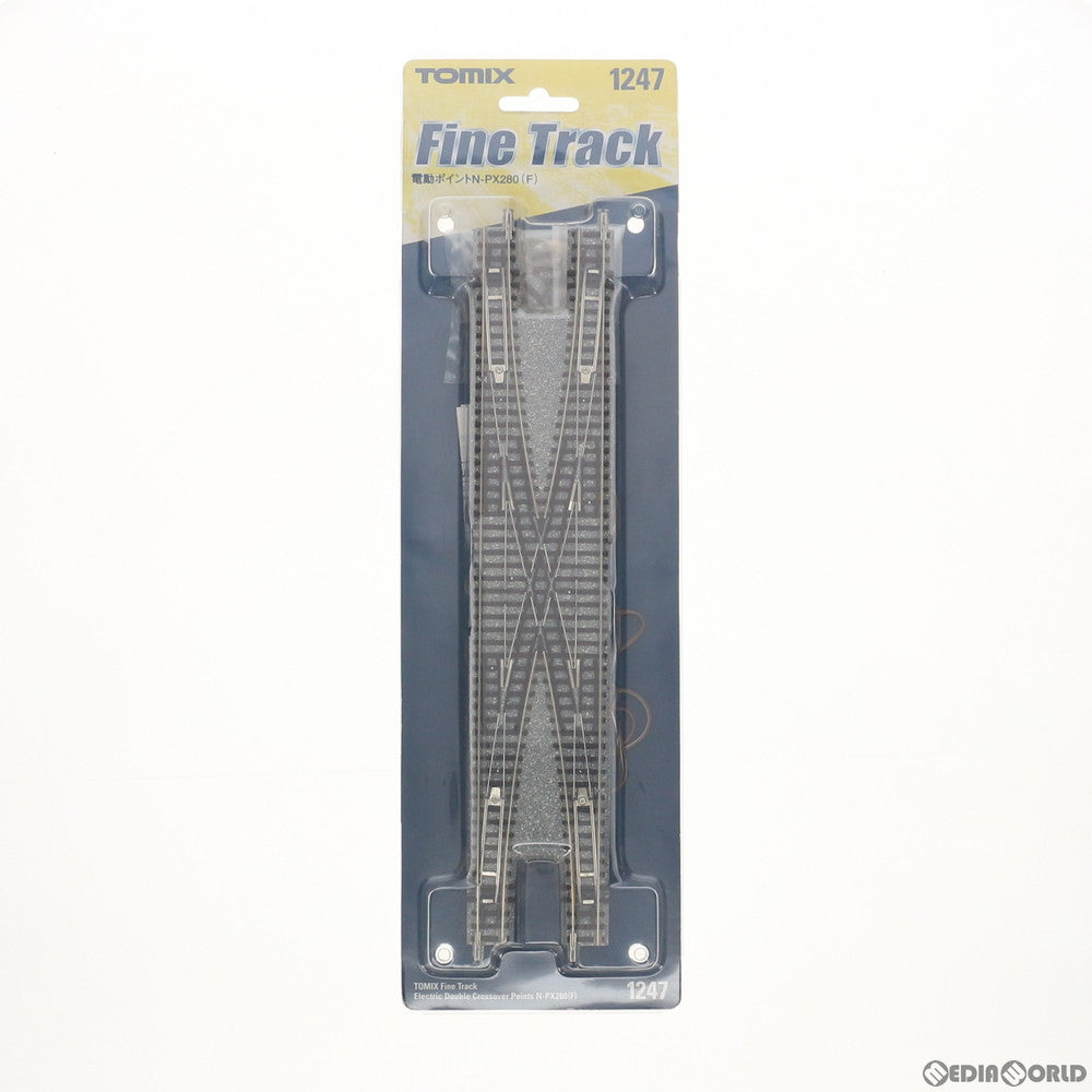 【新品即納】[RWM] 1247 Fine Track(ファイントラック) 電動ポイント N-PX280(F) Nゲージ 鉄道模型 TOMIX(トミックス)(20021130)