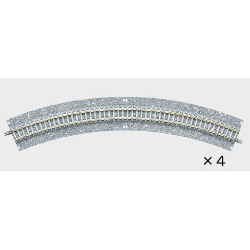 【新品】【お取り寄せ】[RWM] 1772 Fine Track(ファイントラック) ワイドPCカーブレールC317-45-WP(F)(4本セット) Nゲージ 鉄道模型 TOMIX(トミックス)(20200617)