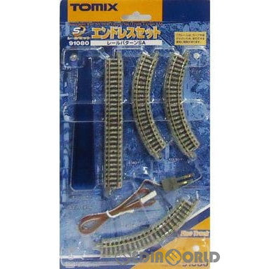 【新品即納】[RWM] 91080 Fine Track(ファイントラック) スーパーミニレールセットエンドレスセット(レールパターンSA) Nゲージ 鉄道模型 TOMIX(トミックス)(20050930)