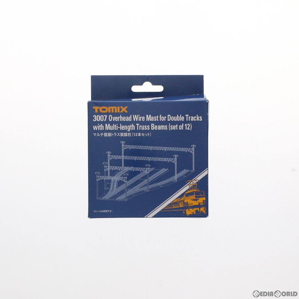 【新品】【お取り寄せ】[RWM] 3007 マルチ複線トラス架線柱(12本セット) Nゲージ 鉄道模型 TOMIX(トミックス)(20110831)