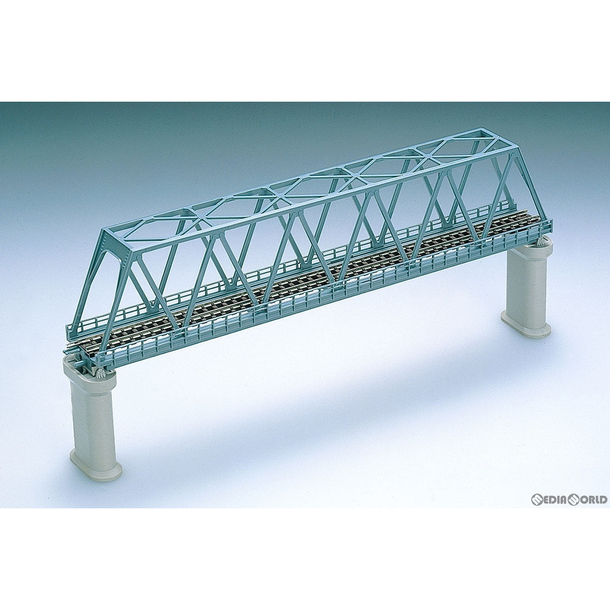 【新品即納】[RWM] (再販)3030 単線トラス形鉄橋(F)(青)(PC橋脚・2本付) Nゲージ 鉄道模型 TOMIX(トミックス)(20230211)