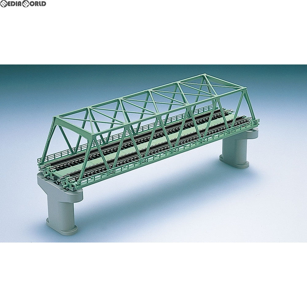 【新品】【お取り寄せ】[RWM] 3052 複線トラス鉄橋(F)(緑)(複線PC橋脚・2本付) Nゲージ 鉄道模型 TOMIX(トミックス)(20021031)