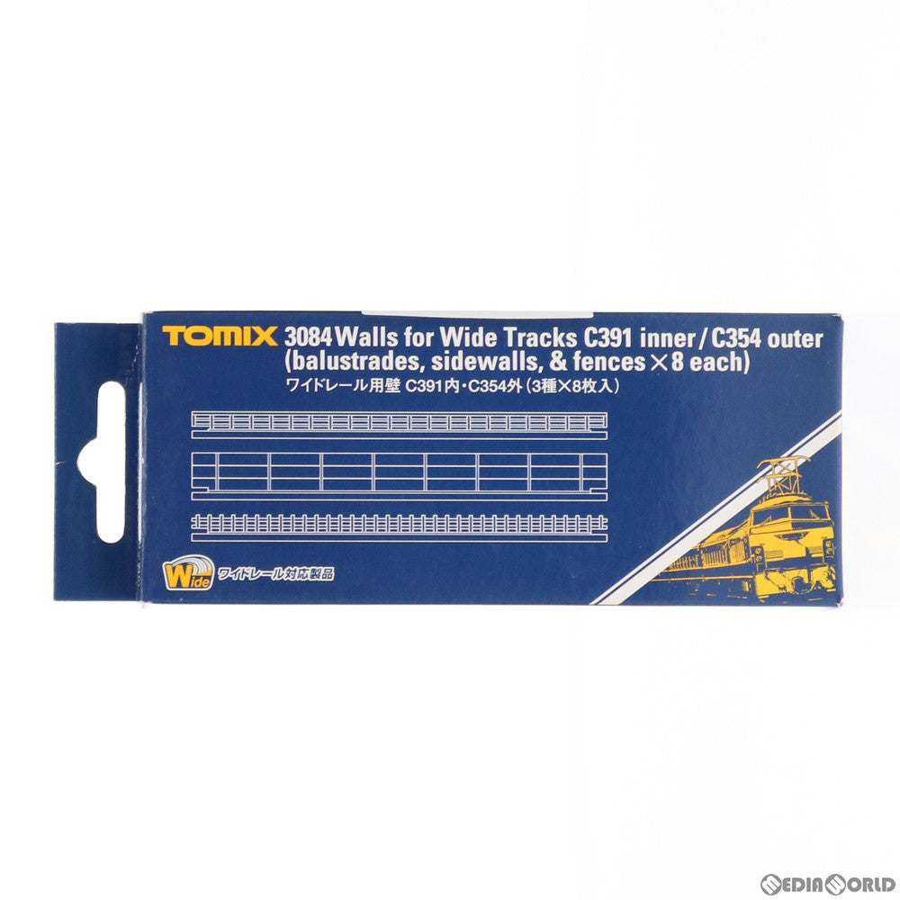 【新品】【お取り寄せ】[RWM] 3084 ワイドレール用壁C391内・C354外(3種×8枚入) Nゲージ 鉄道模型 TOMIX(トミックス)(20091031)