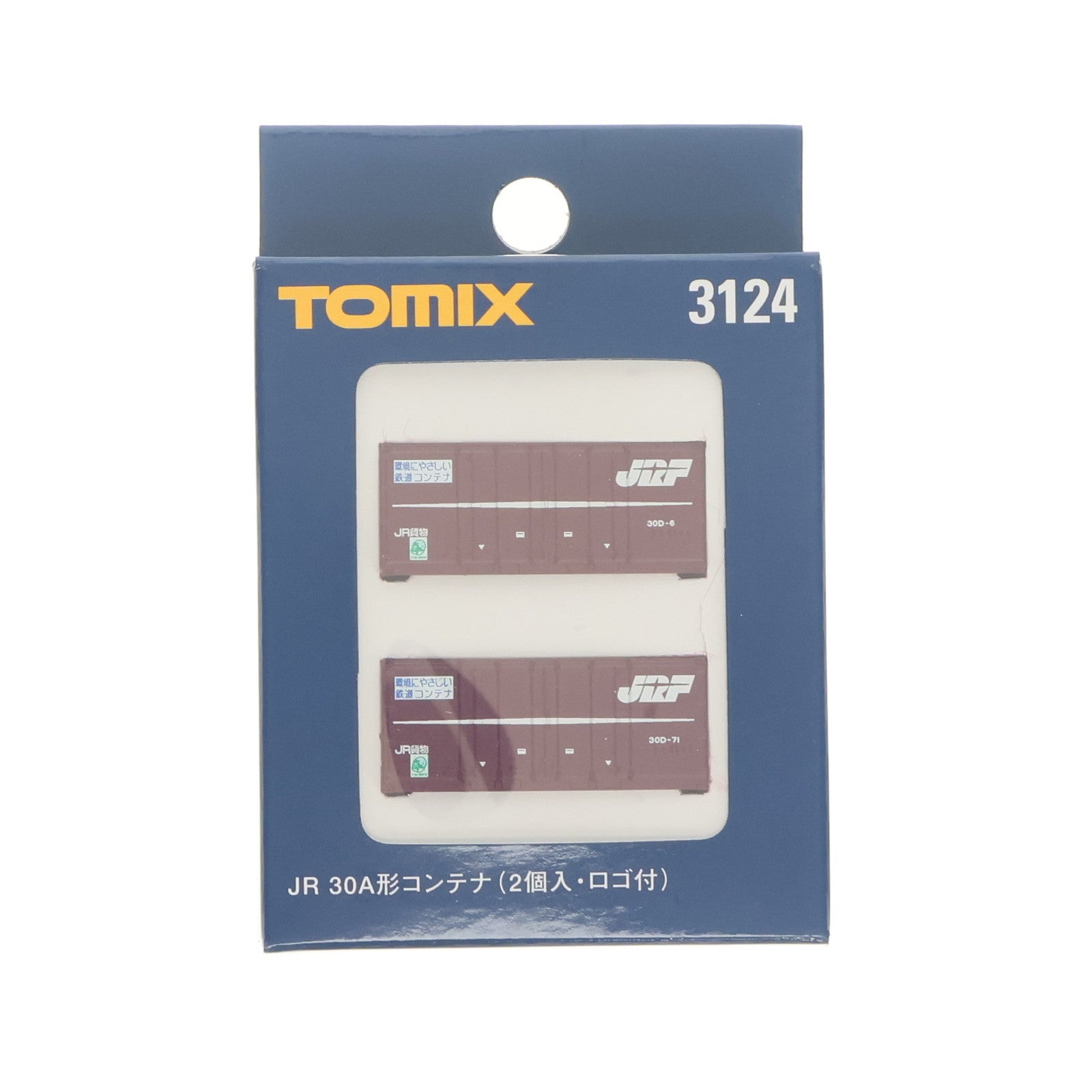 【中古即納】[RWM] 3124 JR 30A形コンテナ(2個入・ロゴ付) Nゲージ 鉄道模型 TOMIX(トミックス)(20040620)