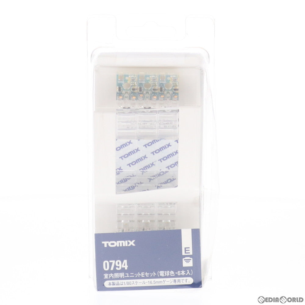 【新品】【お取り寄せ】[RWM] 0794 室内照明ユニットEセット(電球色LED・6本入) HOゲージ 鉄道模型 TOMIX(トミックス)(20120131)