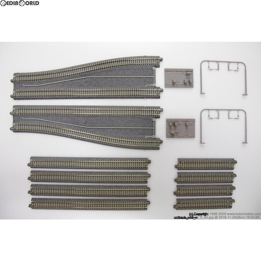 【中古即納】[RWM] 20-874 UNITRACK(ユニトラック) V15 複線駅構内線路セット Nゲージ 鉄道模型 KATO(カトー)(20110331)