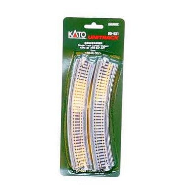 【新品】【お取り寄せ】[RWM] 20-531 UNITRACK(ユニトラック) 単線高架曲線線路 R348-30°(2本入) Nゲージ 鉄道模型 KATO(カトー)(20071231)
