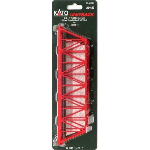 【新品】【お取り寄せ】[RWM] 20-430 UNITRACK(ユニトラック) 単線トラス鉄橋 朱 Nゲージ 鉄道模型 KATO(カトー)(20130531)
