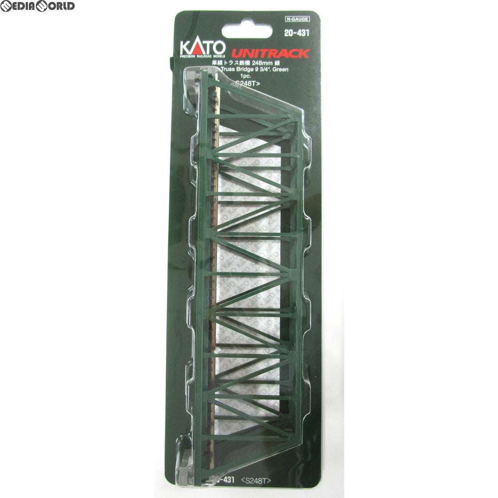 【新品】【お取り寄せ】[RWM] 20-431 UNITRACK(ユニトラック) 単線トラス鉄橋 緑 Nゲージ 鉄道模型 KATO(カトー)(20130531)