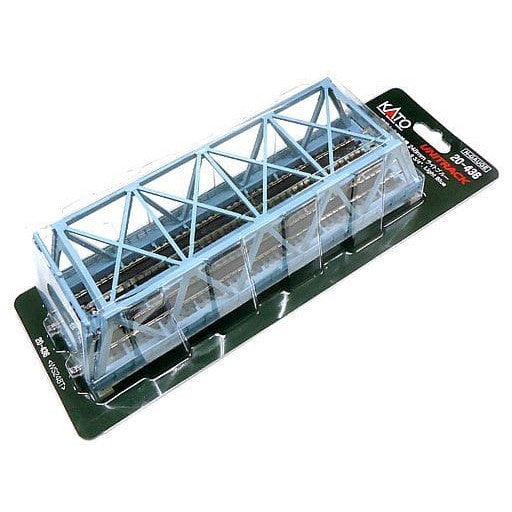 【新品】【お取り寄せ】[RWM] 20-436 UNITRACK(ユニトラック) 複線トラス鉄橋 ライトブルー Nゲージ 鉄道模型 KATO(カトー)(20130531)