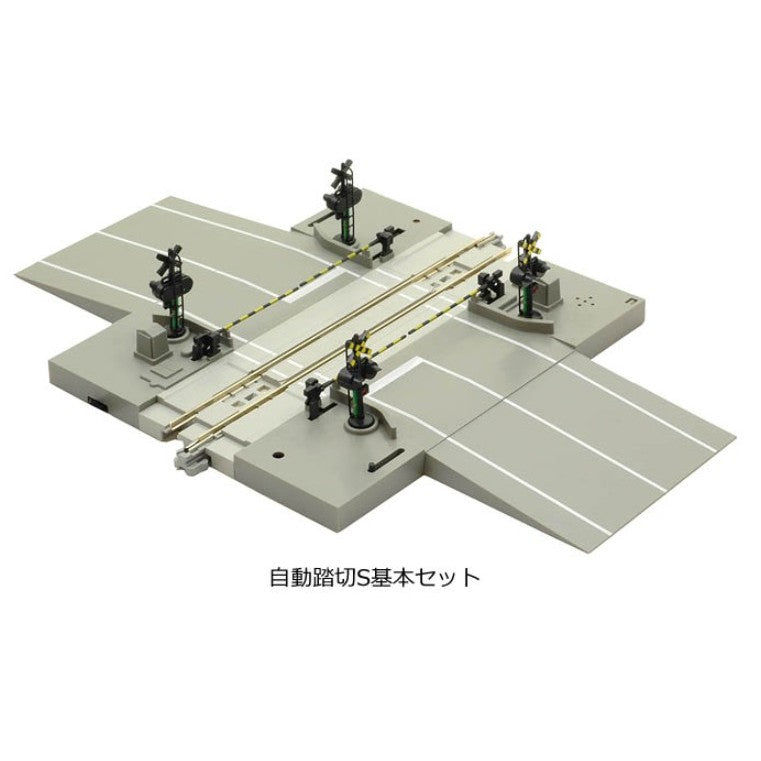 【新品】【お取り寄せ】[RWM] 20-652 UNITRACK(ユニトラック) 自動踏切S 基本セット Nゲージ 鉄道模型 KATO(カトー)(20120131)