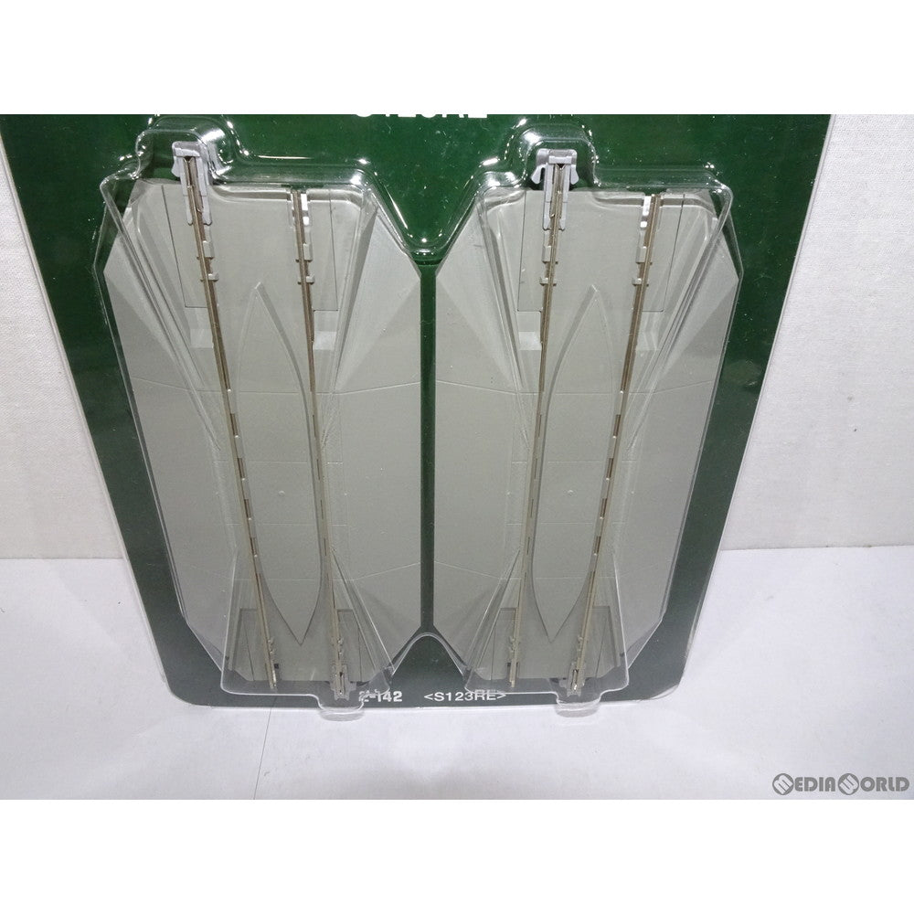 【新品】【お取り寄せ】[RWM] 2-142 UNITRACK(ユニトラック) (HO)リレーラー線路 123mm(2本入) HOゲージ 鉄道模型 KATO(カトー)(20151110)