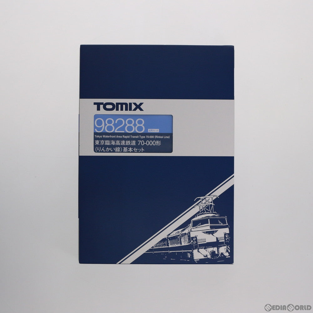 【新品】【お取り寄せ】[RWM] 98288 東京臨海高速鉄道70-000形(りんかい線) 基本セット(4両)(動力付き) Nゲージ 鉄道模型 TOMIX(トミックス)(20190202)