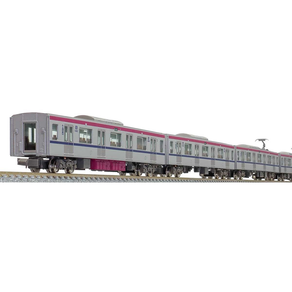 【新品】【お取り寄せ】[RWM] 30797 京王5000系(ロングシートモード)増結用中間車4両セット(動力無し) Nゲージ 鉄道模型 GREENMAX(グリーンマックス)(20190201)