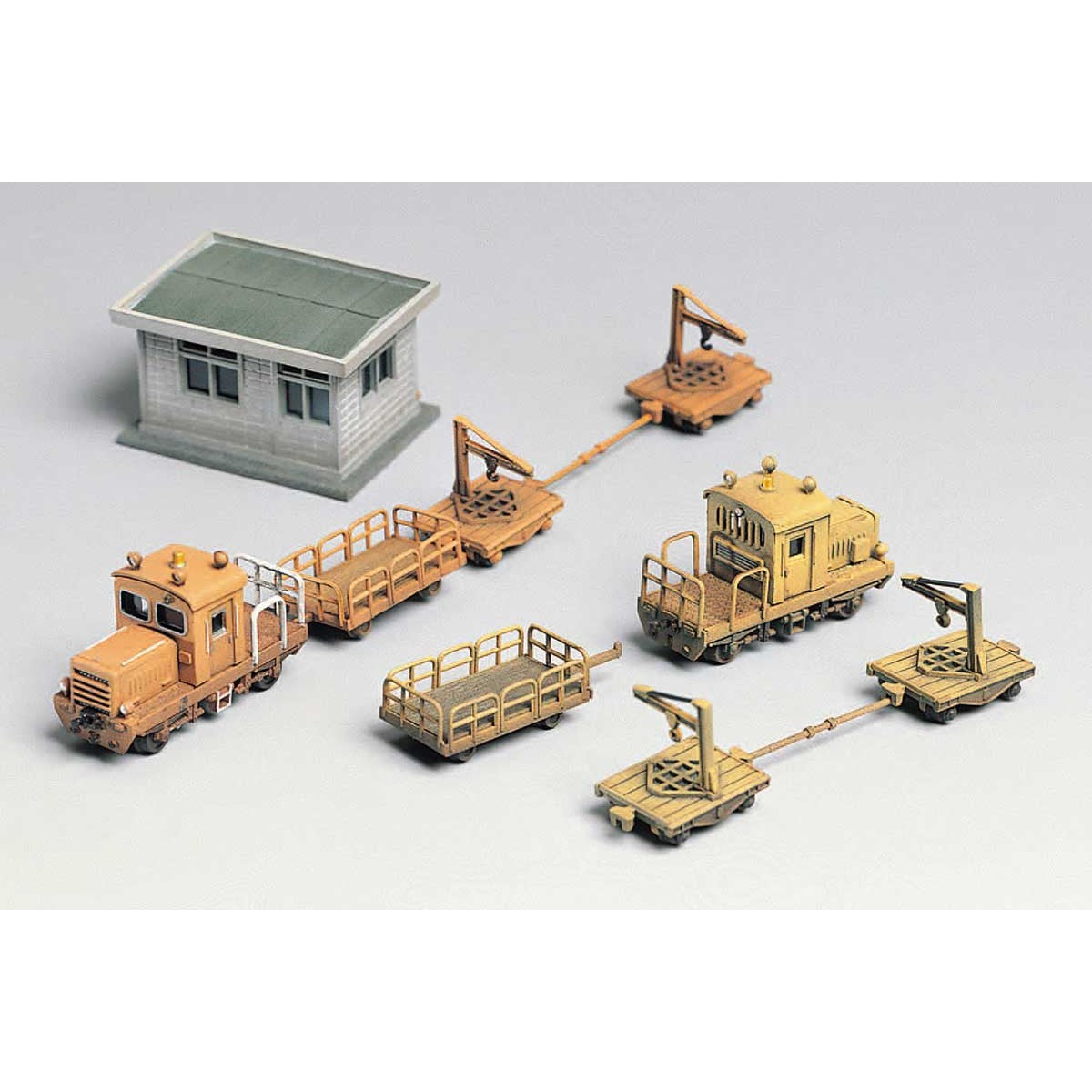 【新品】【お取り寄せ】[RWM] (再販)2151 保線区車両と詰所 Nゲージ 鉄道模型 GREENMAX(グリーンマックス)(20190129)