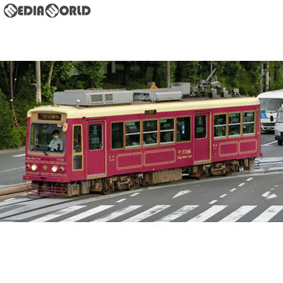 【新品】【お取り寄せ】[RWM] NT168 東京都電7700形 7706 えんじ(M車)(動力付き) Nゲージ 鉄道模型 MODEMO(モデモ/ハセガワ)(20220115)