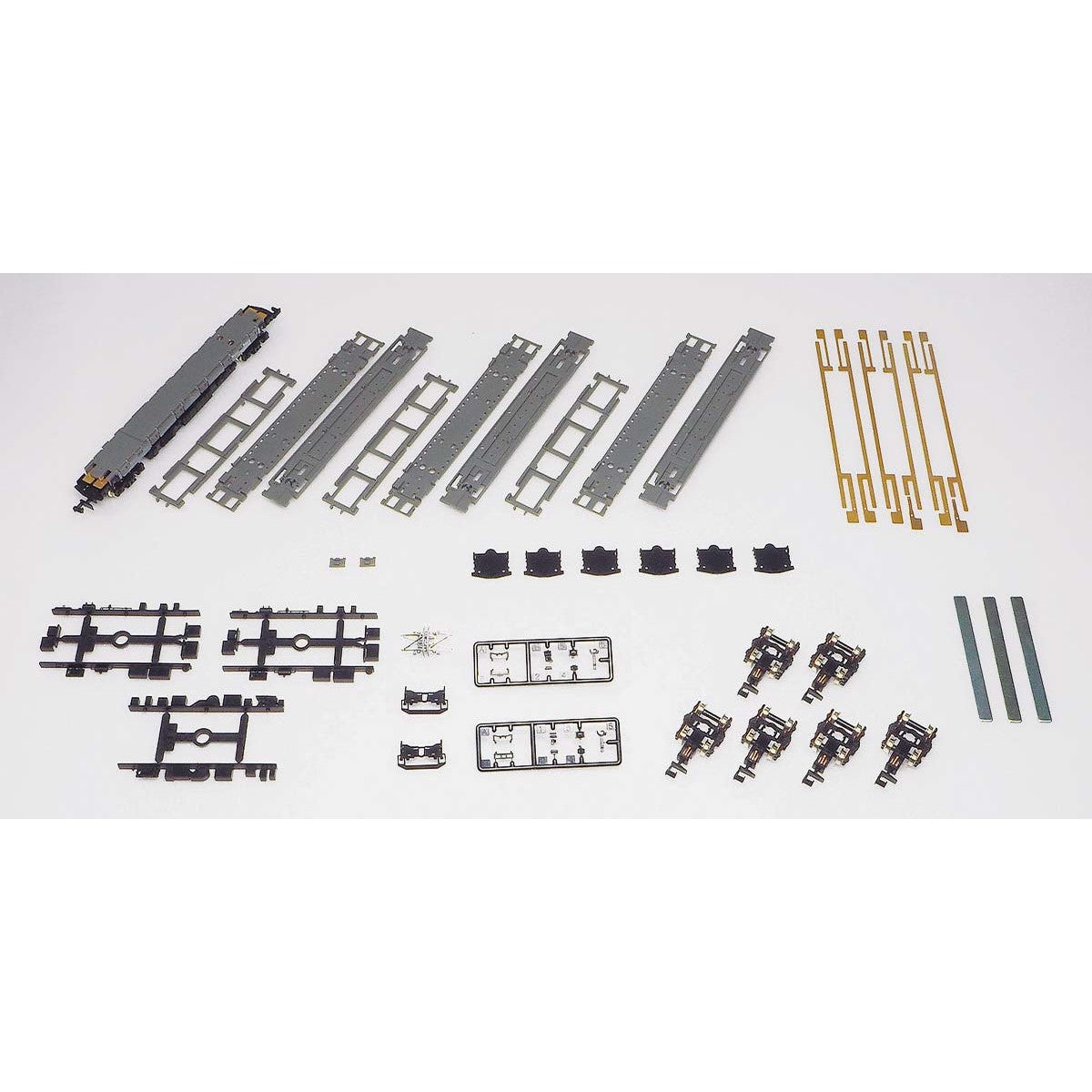【新品】【お取り寄せ】[RWM] 7505 床下台車セット 通勤タイプ 冷房車 基本4両用A(動力付き) Nゲージ 鉄道模型 GREENMAX(グリーンマックス)(20190302)