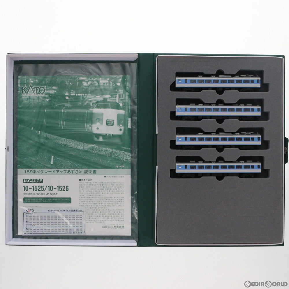 【新品】【お取り寄せ】[RWM] 10-1526 189系『グレードアップあずさ』 4両増結セット(動力無し) Nゲージ 鉄道模型 Nゲージ 鉄道模型 KATO(カトー)(20190223)