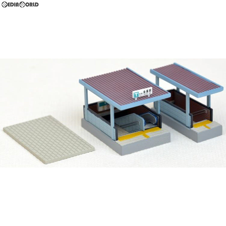 【新品】【お取り寄せ】[RWM] 293590 情景コレクション 情景小物125 地下鉄入口 Nゲージ 鉄道模型 TOMYTEC(トミーテック)(20190226)
