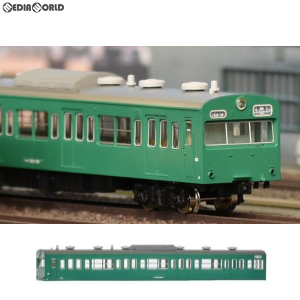 【新品】【お取り寄せ】[RWM] 18017 国鉄(JR)103系『低運・非ユニット窓・冷改車・エメラルドグリーン』 基本4両編成ボディキットA Nゲージ 鉄道模型 GREENMAX(グリーンマックス)(20190407)