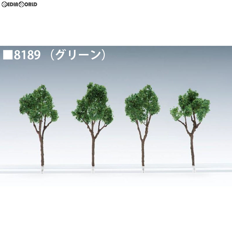 【新品】【お取り寄せ】[RWM] 8189 照葉樹(グリーン・4本セット) Nゲージ 鉄道模型 TOMIX(トミックス)(20181229)