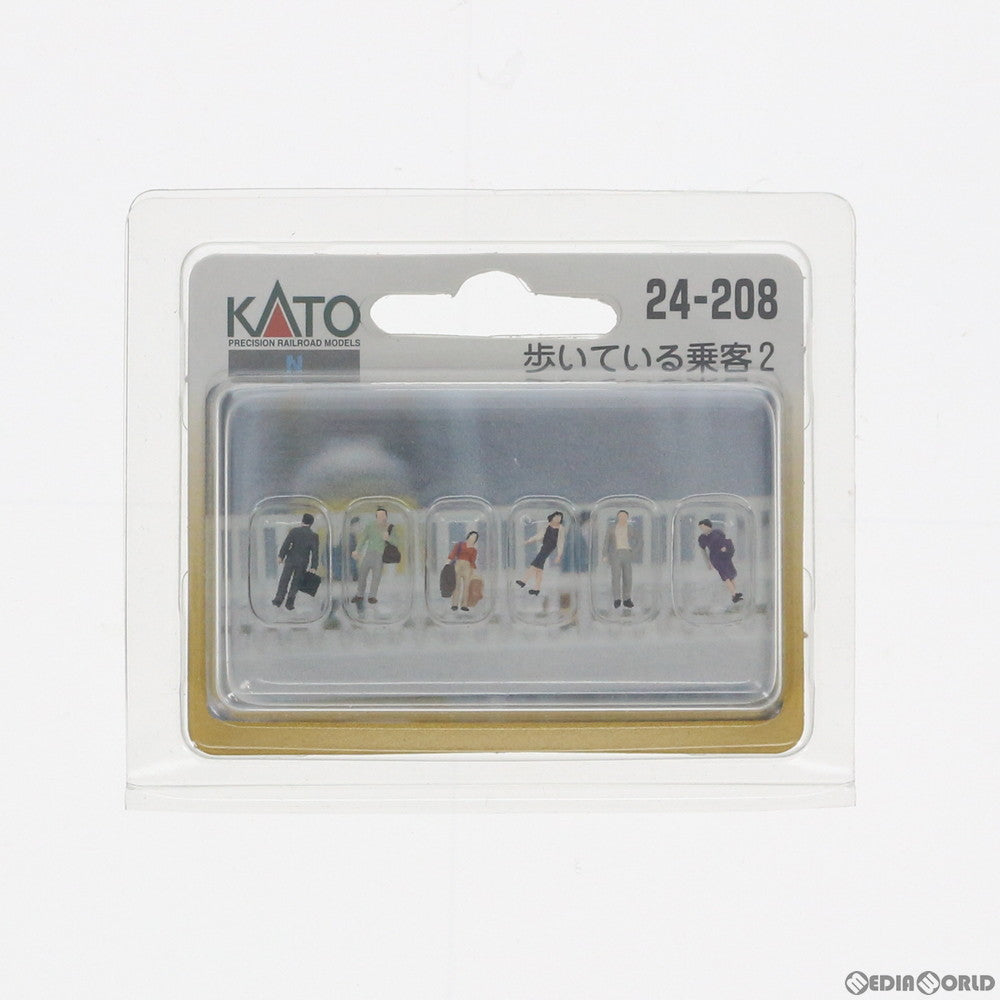【新品】【お取り寄せ】[RWM] 24-208 (N)人形 歩いている乗客2 Nゲージ 鉄道模型 KATO(カトー)(20140831)
