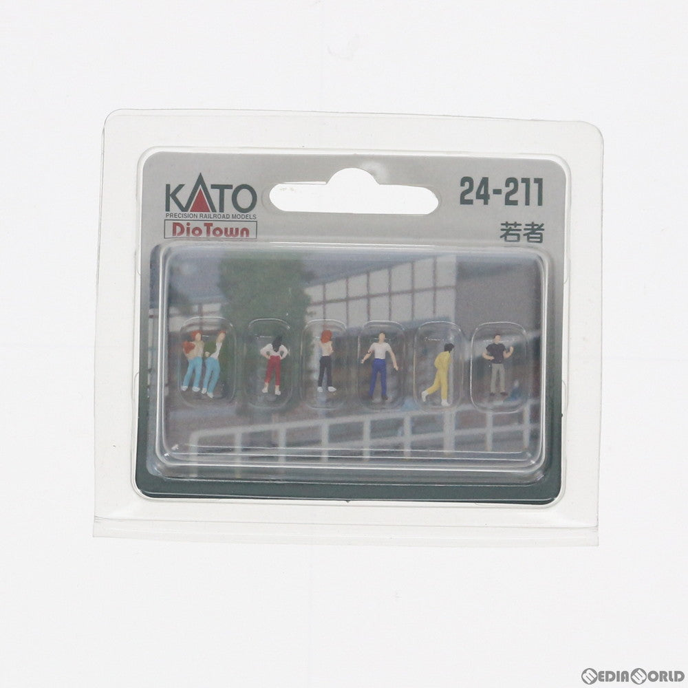 【新品】【お取り寄せ】[RWM] 24-211 DioTown(ジオタウン) (N)人形 若者 Nゲージ 鉄道模型 KATO(カトー)(20050531)