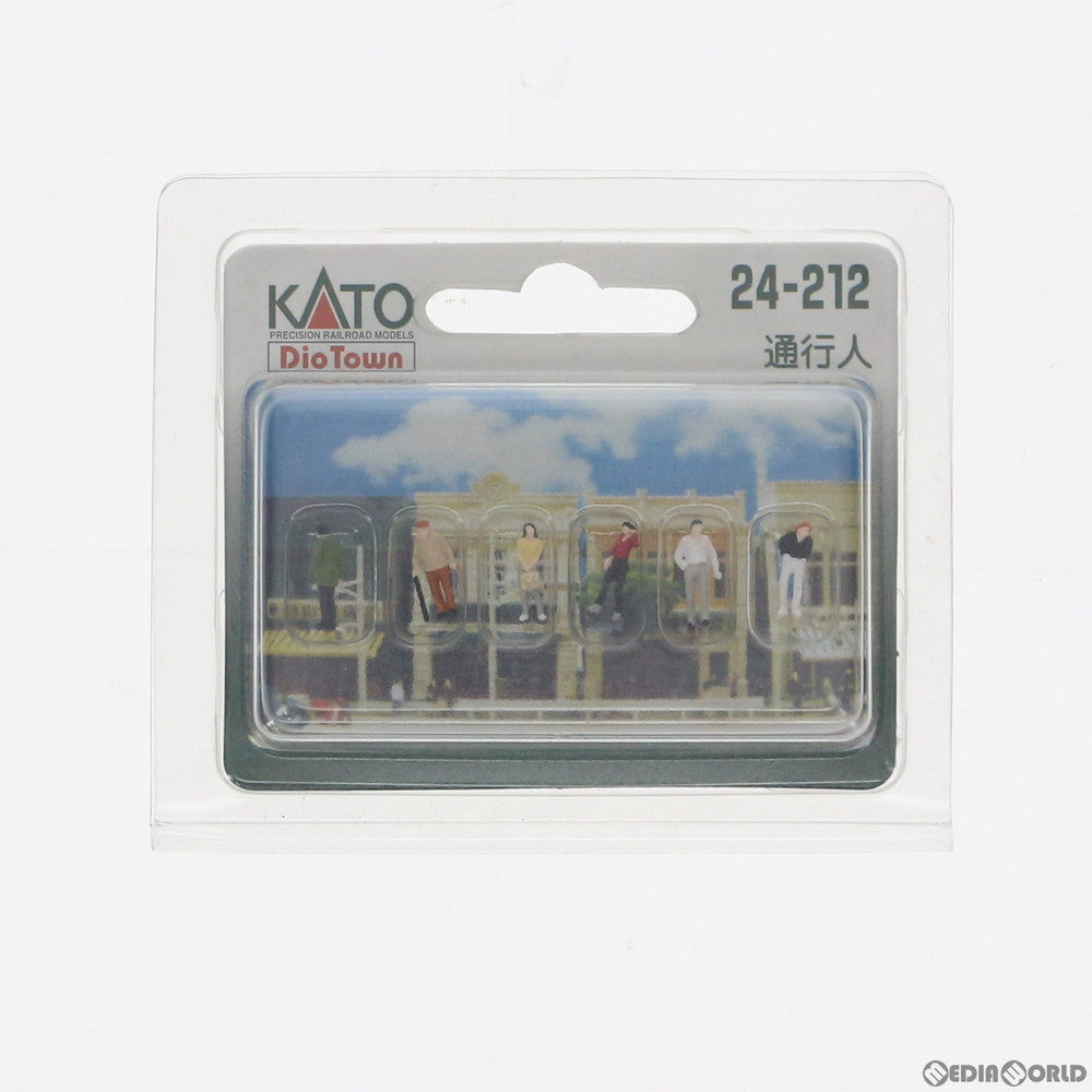 【新品】【お取り寄せ】[RWM] 24-212 DioTown(ジオタウン) (N)人形 通行人 Nゲージ 鉄道模型 KATO(カトー)(20050531)