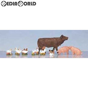 【新品】【お取り寄せ】[RWM] 24-219 DioTown(ジオタウン) (N)人形 動物セット Nゲージ 鉄道模型 KATO(カトー)(20050510)