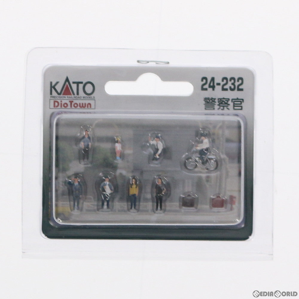 【新品】【お取り寄せ】[RWM] 24-232 DioTown(ジオタウン) (N)人形 警察官 Nゲージ 鉄道模型 KATO(カトー)(20050510)