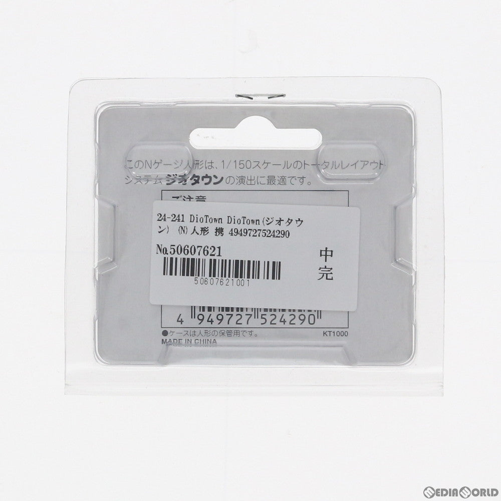 【新品】【お取り寄せ】[RWM] 24-241 DioTown DioTown(ジオタウン) (N)人形 携帯電話1 Nゲージ 鉄道模型 KATO(カトー)(20110728)