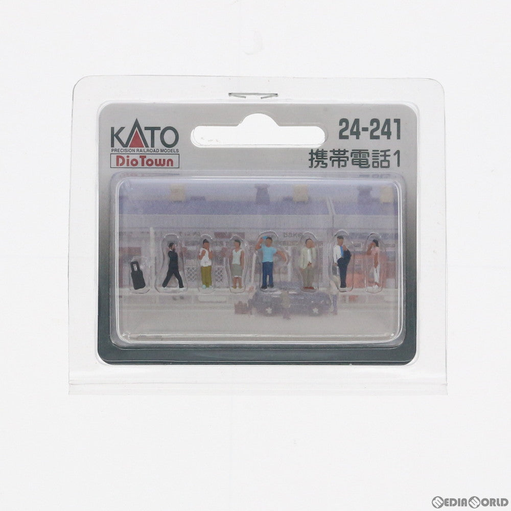 【新品】【お取り寄せ】[RWM] 24-241 DioTown DioTown(ジオタウン) (N)人形 携帯電話1 Nゲージ 鉄道模型 KATO(カトー)(20110728)