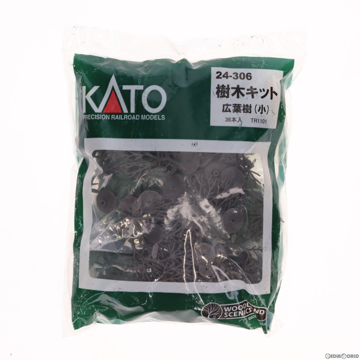 【新品】【お取り寄せ】[RWM] 24-306 樹木キット広葉樹(小) 36本入(TR1101) Nゲージ・HOゲージ 鉄道模型 KATO(カトー)/WOODLAND SCENICS(ウッドランドシーニックス)(20070831)