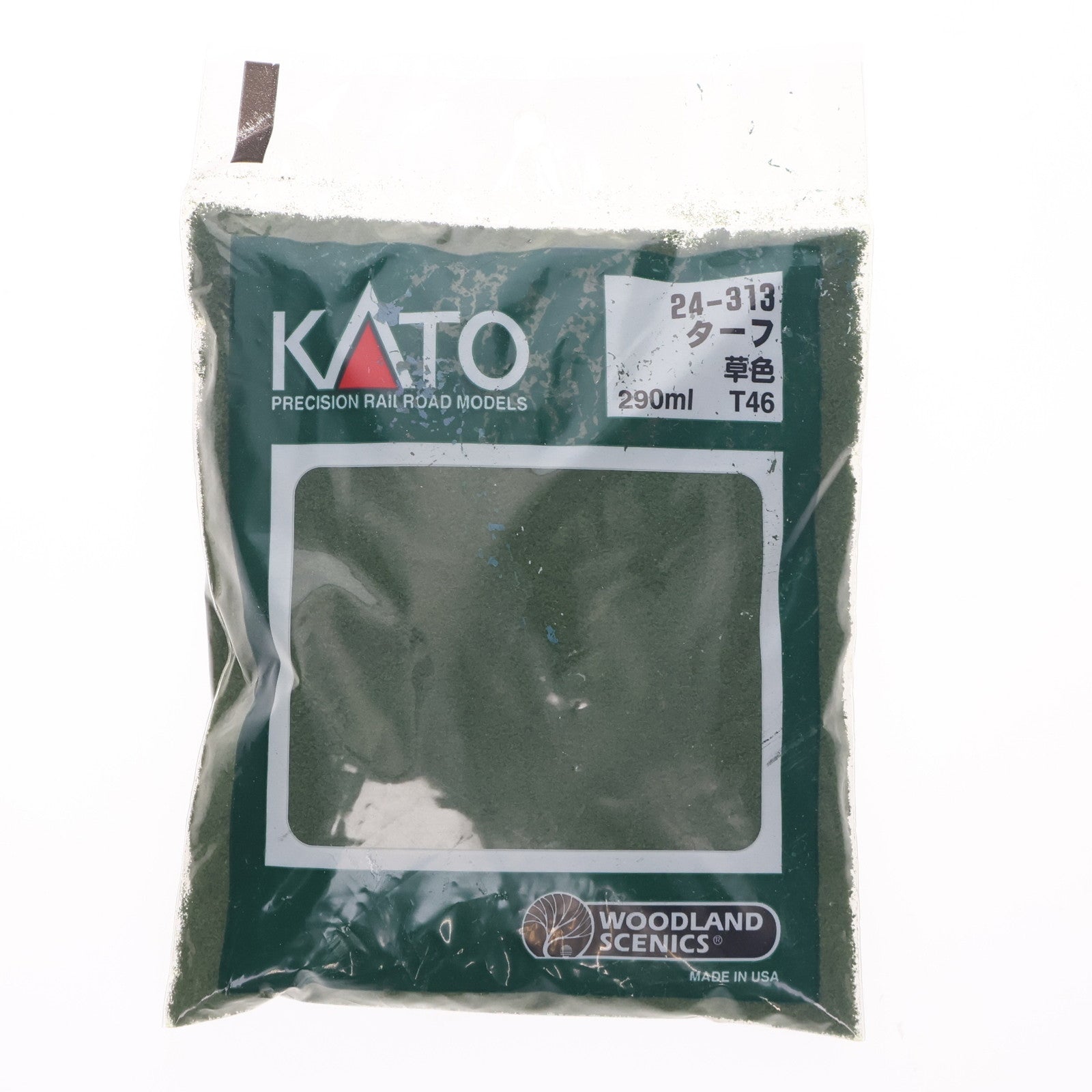 【中古即納】[RWM] 24-313 ターフ 草色(T46) Nゲージ・HOゲージ 鉄道模型 KATO(カトー)/WOODLAND SCENICS(ウッドランドシーニックス)(20070831)