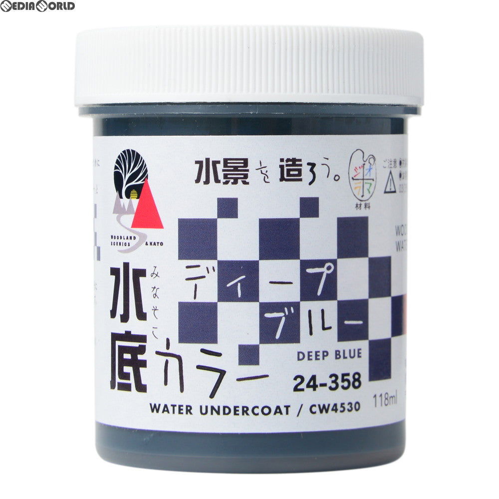 【新品】【お取り寄せ】[RWM] 24-358 ウォーターシステム 水底カラー ディープブルー(118ml) 鉄道模型 KATO(カトー)/WOODLAND SCENICS(ウッドランドシーニックス)(20180318)