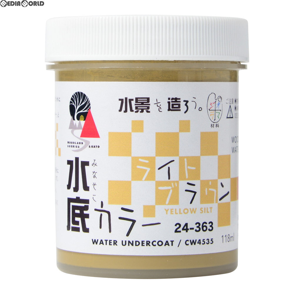 【新品】【お取り寄せ】[RWM] 24-363 ウォーターシステム 水底カラー ライトブラウン(118ml) 鉄道模型 KATO(カトー)/WOODLAND SCENICS(ウッドランドシーニックス)(20180318)