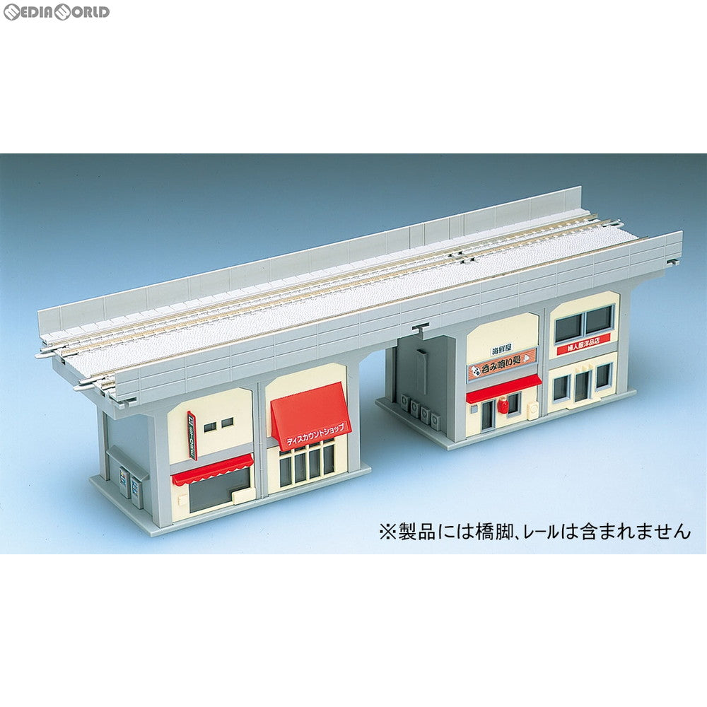 【中古即納】[RWM] 4104 複線高架橋脚ガード下建物セットB Nゲージ 鉄道模型 TOMIX(トミックス)(20011031)