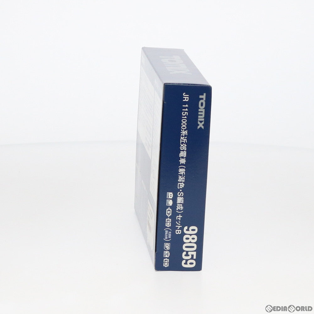 【新品】【お取り寄せ】[RWM] 98059 JR 115-1000系(新潟色・S編成)セットB(2両)(動力付き) Nゲージ 鉄道模型 TOMIX(トミックス)(20190602)
