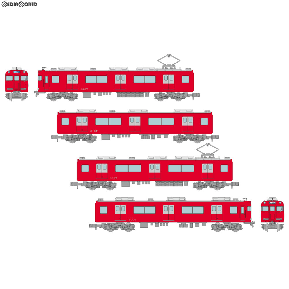 【新品】【お取り寄せ】[RWM] 鉄道コレクション(鉄コレ) 名古屋鉄道6000系2次車(グレードア) 4両セット Nゲージ 鉄道模型 TOMYTEC(トミーテック)(20190428)
