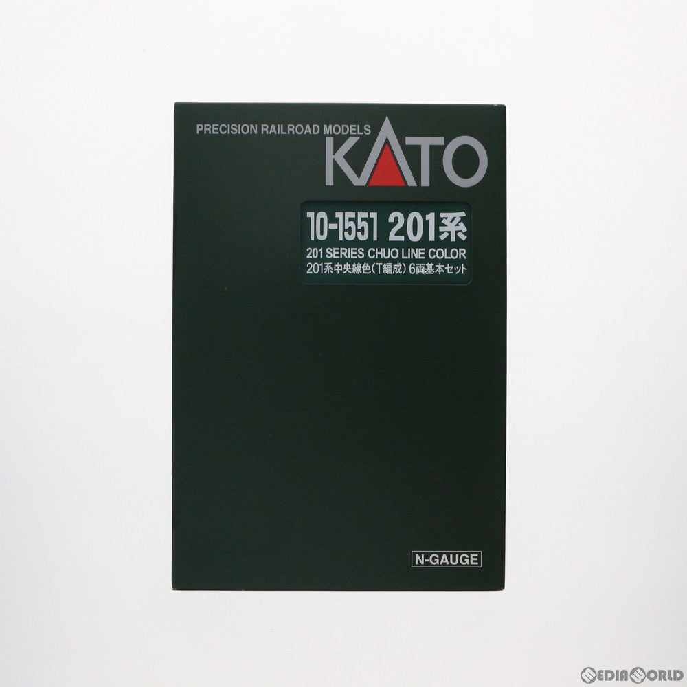 【新品】【お取り寄せ】[RWM] 10-1551 201系中央線色(T編成) 6両基本セット(動力付き) Nゲージ 鉄道模型 KATO(カトー)(20190519)