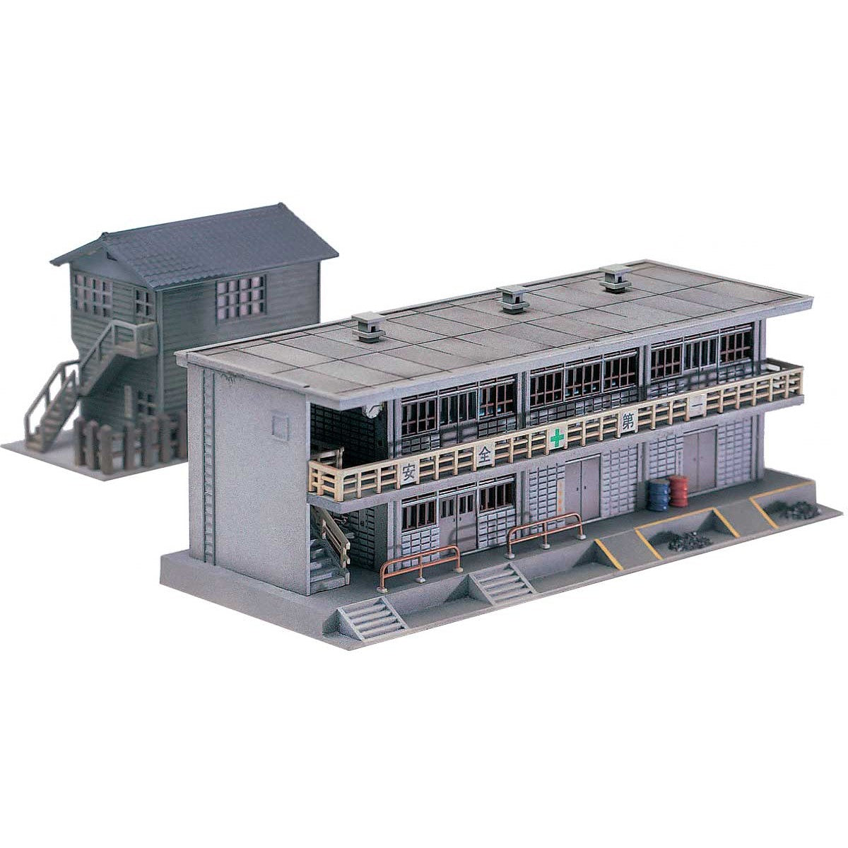 【新品】【お取り寄せ】[RWM] (再販)2134 近代型詰所 未塗装組立てキット Nゲージ 鉄道模型 GREENMAX(グリーンマックス)(20200617)