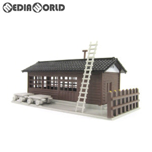 【新品】【お取り寄せ】[RWM] (再販)2562 着色済み 木造詰所 Nゲージ 鉄道模型 GREENMAX(グリーンマックス)(20190707)
