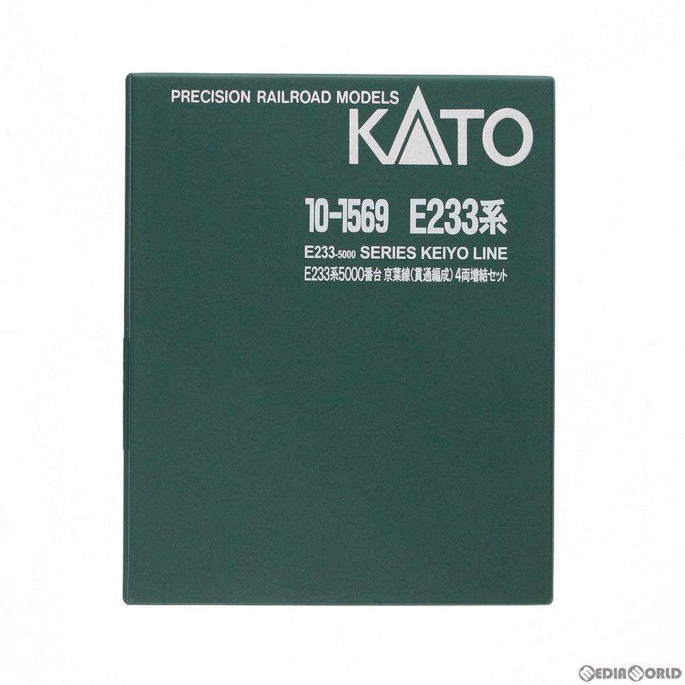 【新品】【お取り寄せ】[RWM] 10-1569 E233系5000番台 京葉線(貫通編成) 4両増結セット(動力無し) Nゲージ 鉄道模型 KATO(カトー)(20190621)